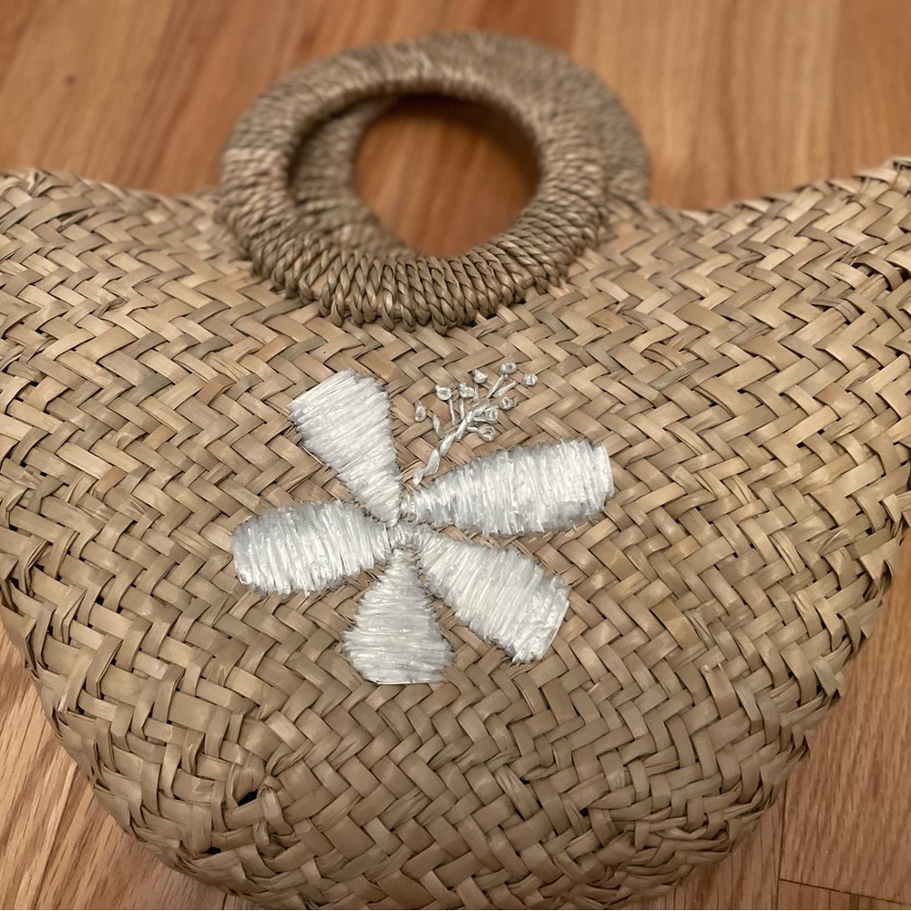 Woven bag by J Crew petite purse size